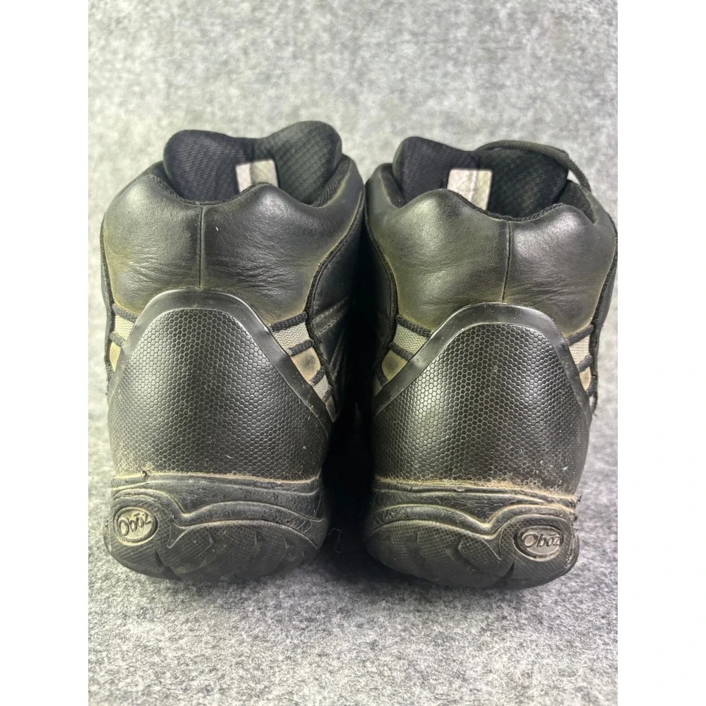Oboz Bridger Mid B-DRY Hiking Boots Mens 11.5‎ Black Waterproof Leather Trail